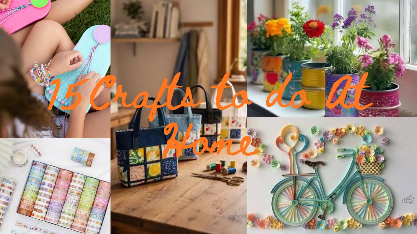 Crafts to do at home